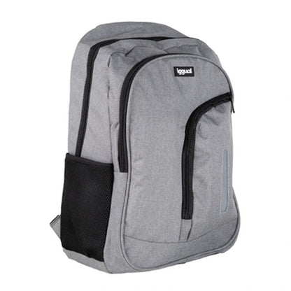 Laptop Backpack iggual Daily Use Grey 15.6"-0