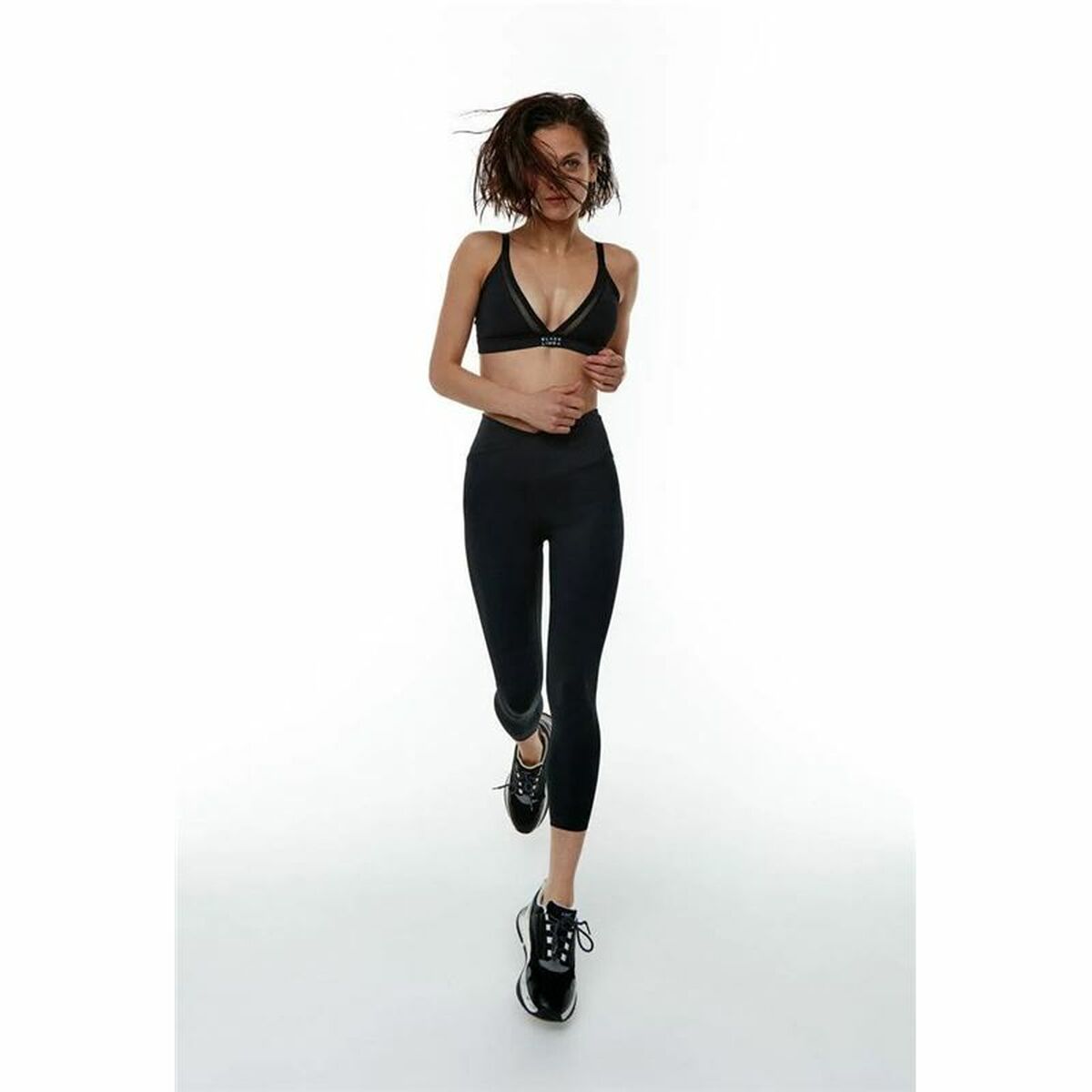 Sport leggings for Women Black Limba Capri Rocket Black-3