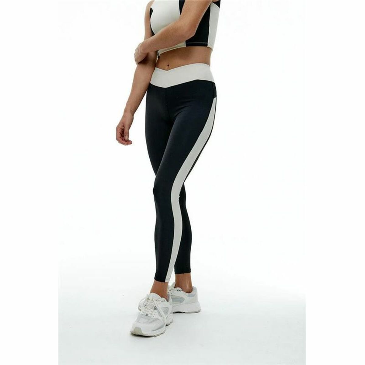 Sport leggings for Women Black Limba Shadow Line Black-8
