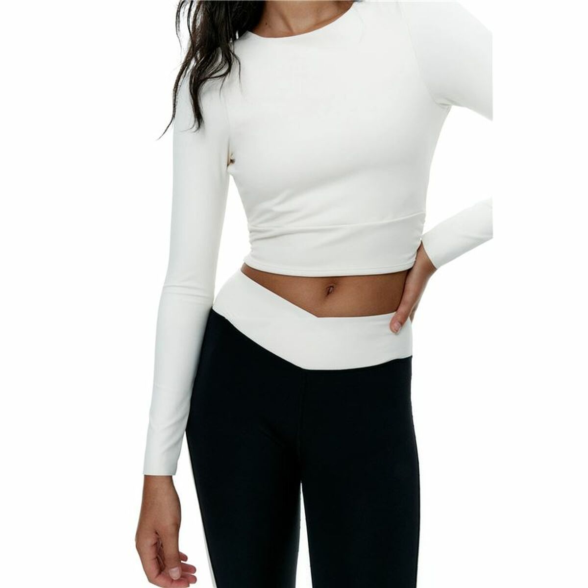 Sport leggings for Women Black Limba Shadow Line Black-4