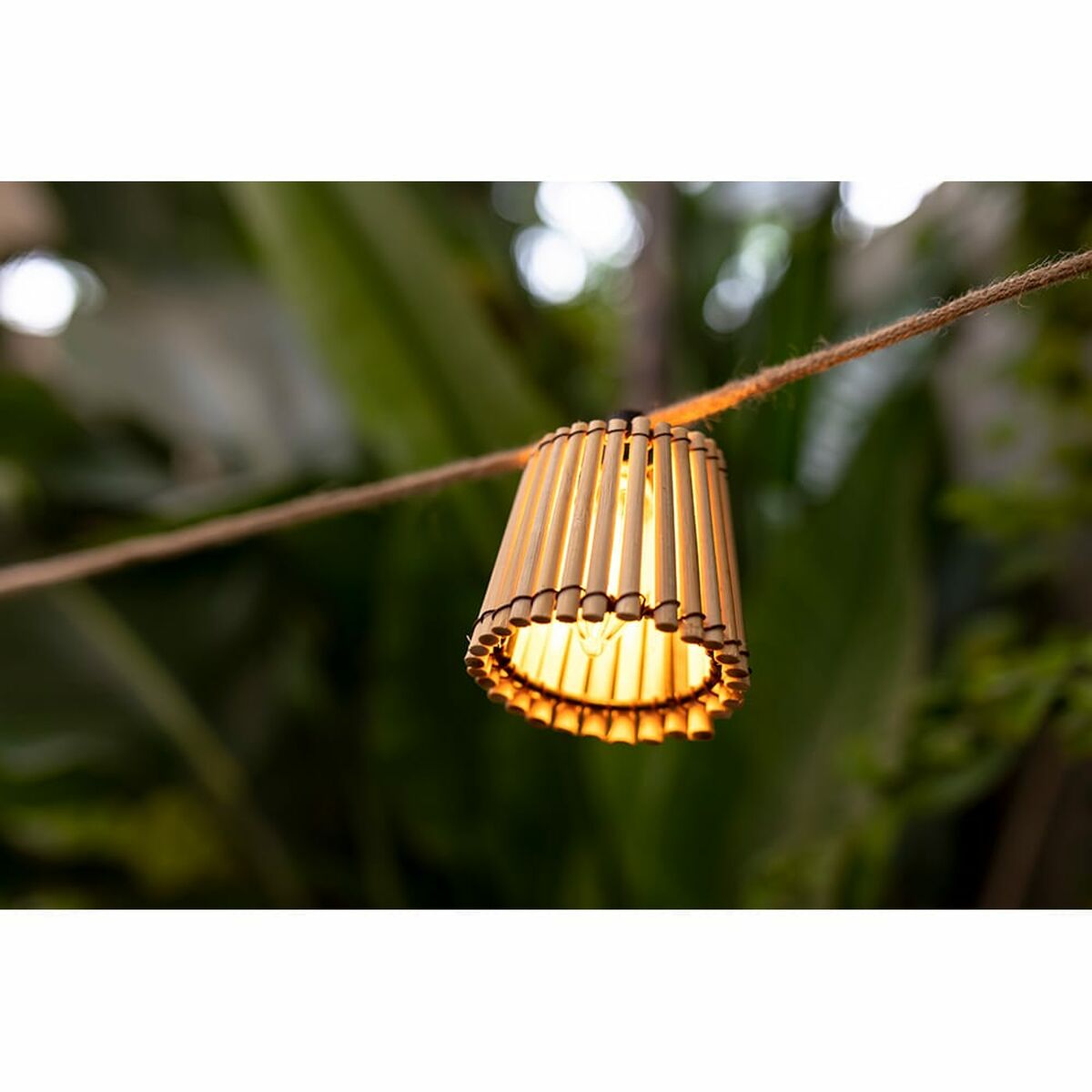 Wreath of LED Lights New Garden Okinawa 8 m 10 Solar-5
