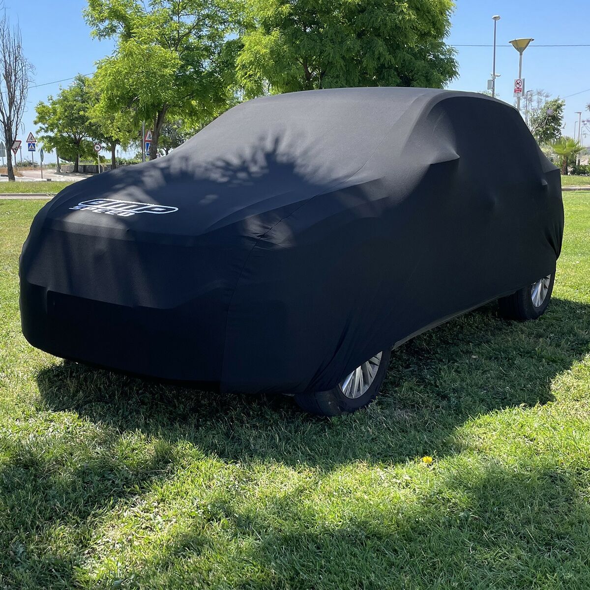 Car Cover OMP OMPS18040713 M/L Black Inside-2