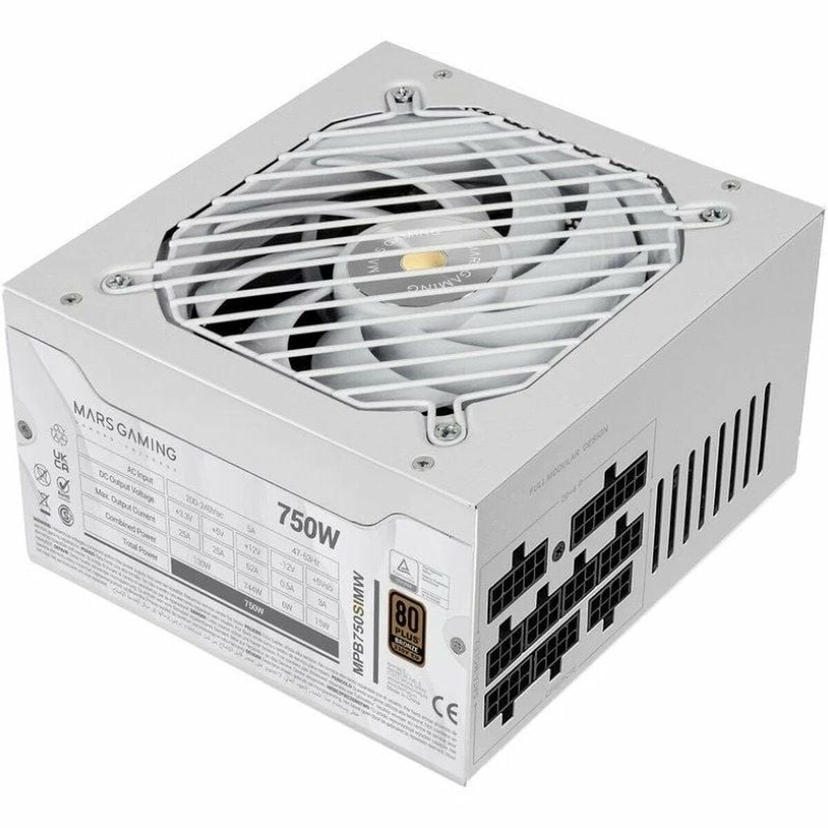 Power supply Mars Gaming MPB750SIMW ATX 750 W 80 Plus Bronze-0