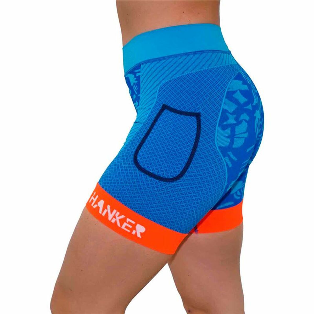 Sports Shorts for Women Hanker Shiwa  Blue-6