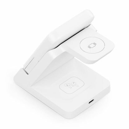 Cordless Charger Aisens ASCH-15W4WC063-W White 15 W-4