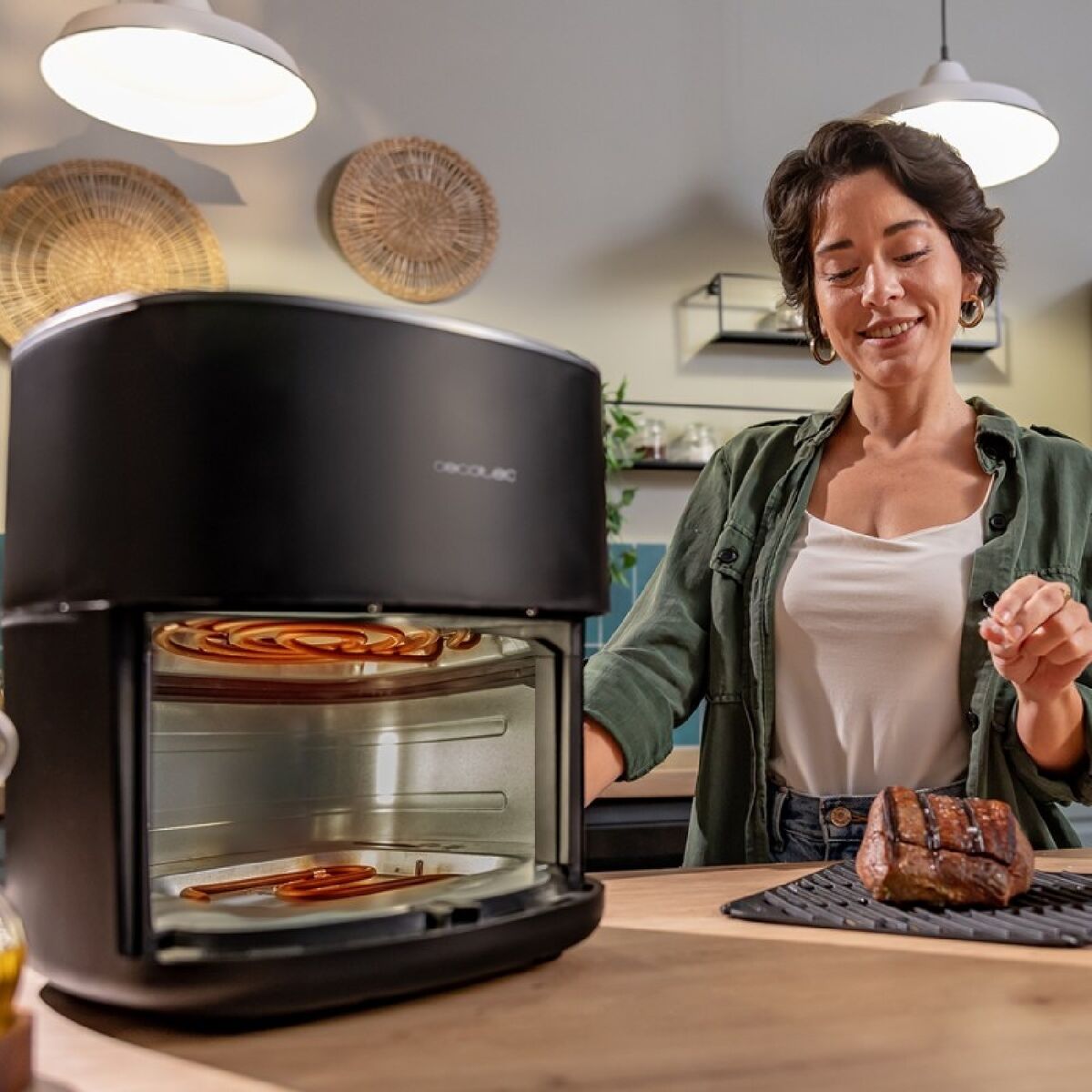 Air Fryer Cecotec Cecofry&Grill Duoheat 6500 2200 W 6,5 L-3