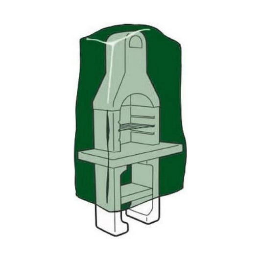 Protective Case Altadex Barbecue Green Polyethylene 128 x 80 x 253 cm-0