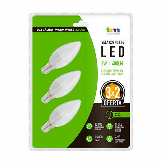 LED lamp TM Electron E14 3000 K-0