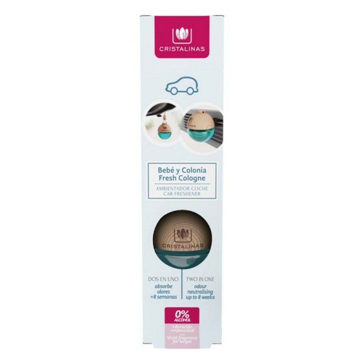 Car Air Freshener Cristalinas Baby (6 ml)-2