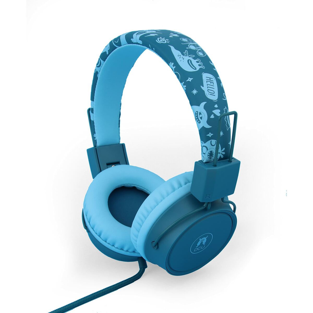Headphones DCU SAFE Blue-0