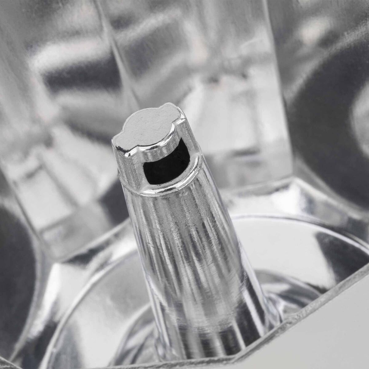 Italian Coffee Pot JATA HCAF2403 Cream Aluminium 3 Cups-2