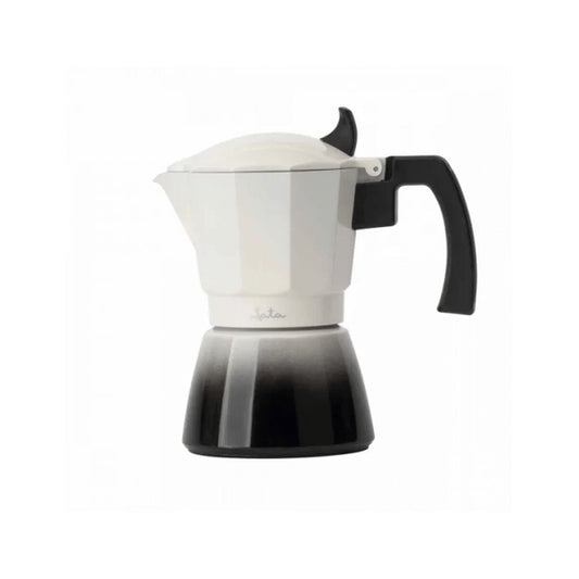 Italian Coffee Pot JATA HCAF2403 Cream Aluminium 3 Cups-1
