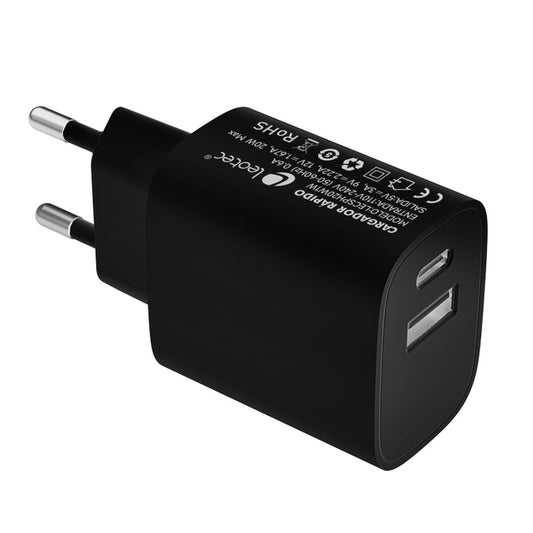 Wall Charger LEOTEC PD Black 20 W-0