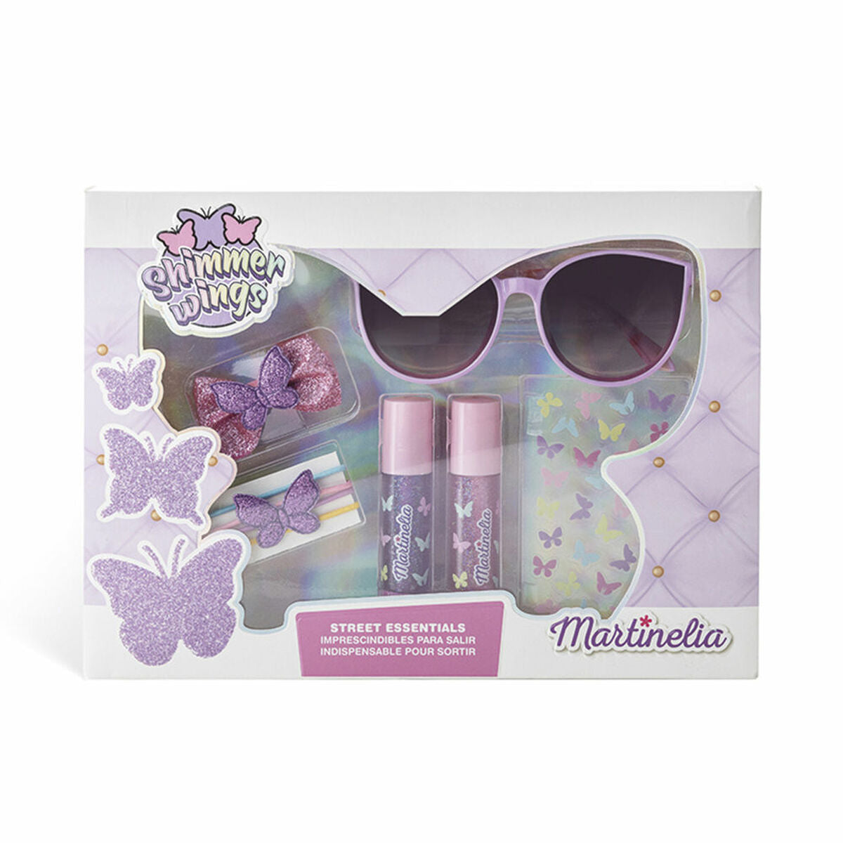 Children's Make-up Set Martinelia Shimmer Wings 10 Pieces-0