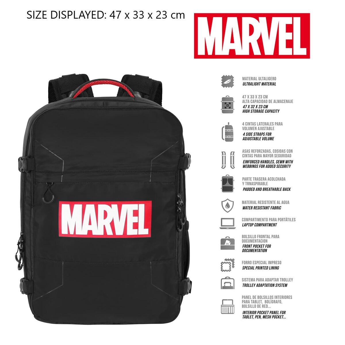 Multipurpose Backpack Marvel Cabin-11
