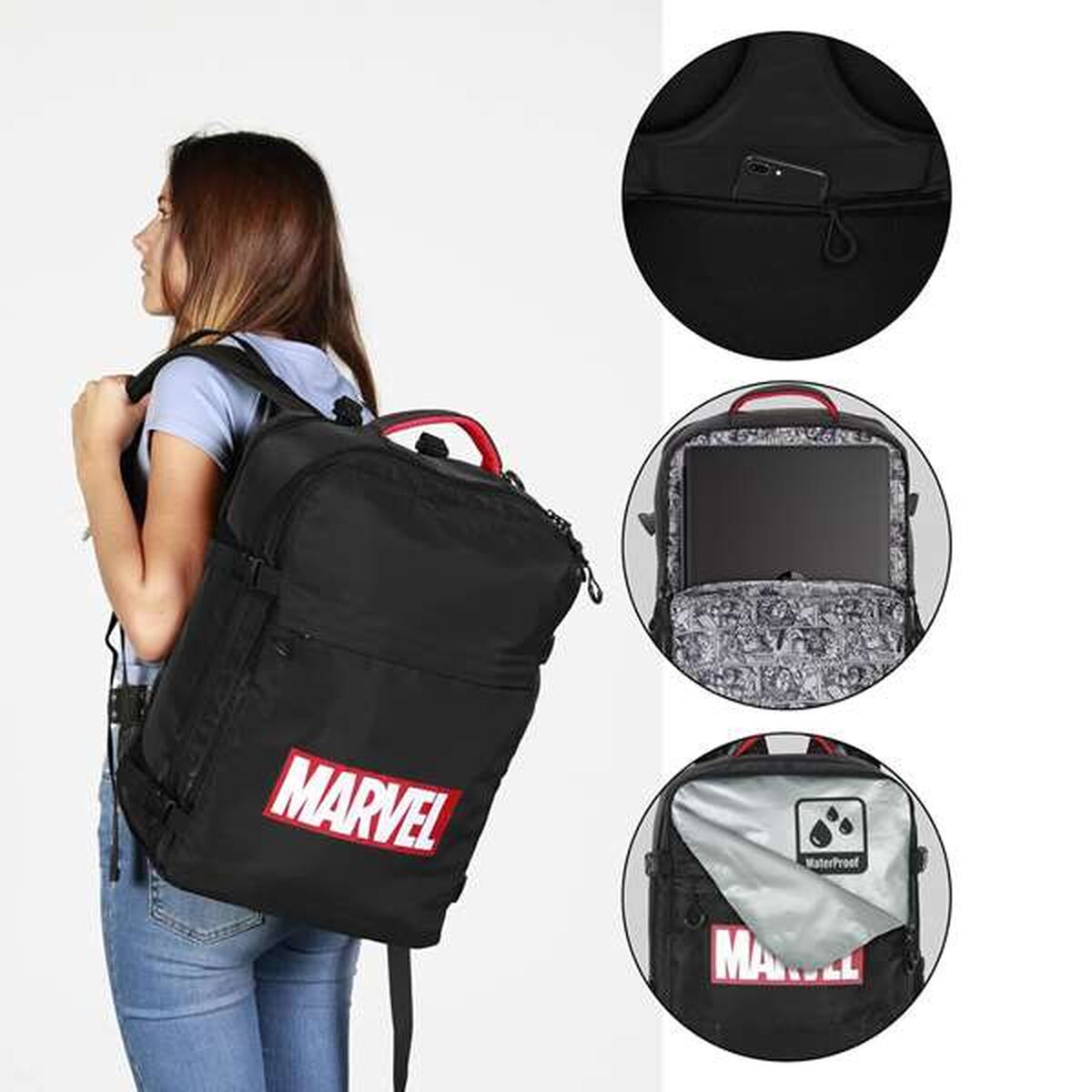 Multipurpose Backpack Marvel Cabin-7