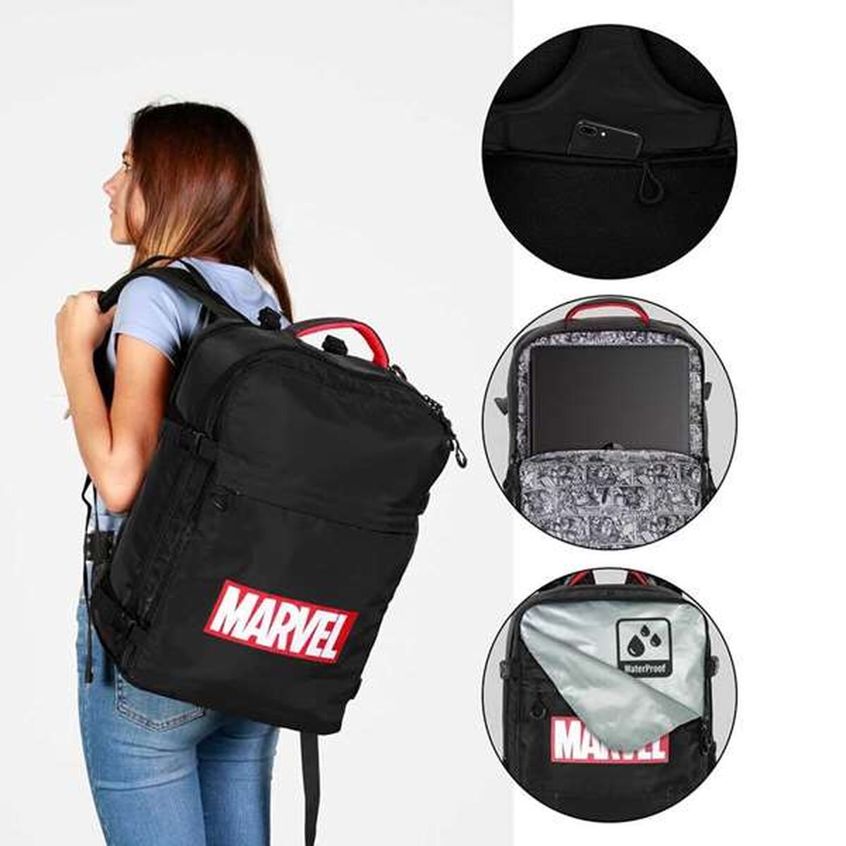 Multipurpose Backpack Marvel Cabin-3