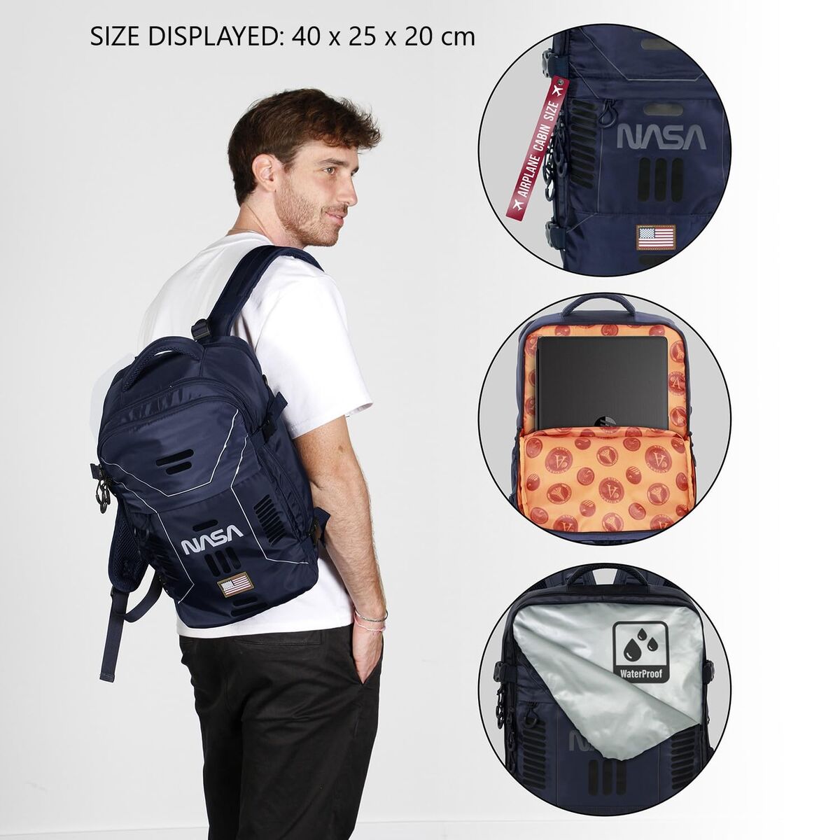 Multipurpose Backpack NASA Cabin-14