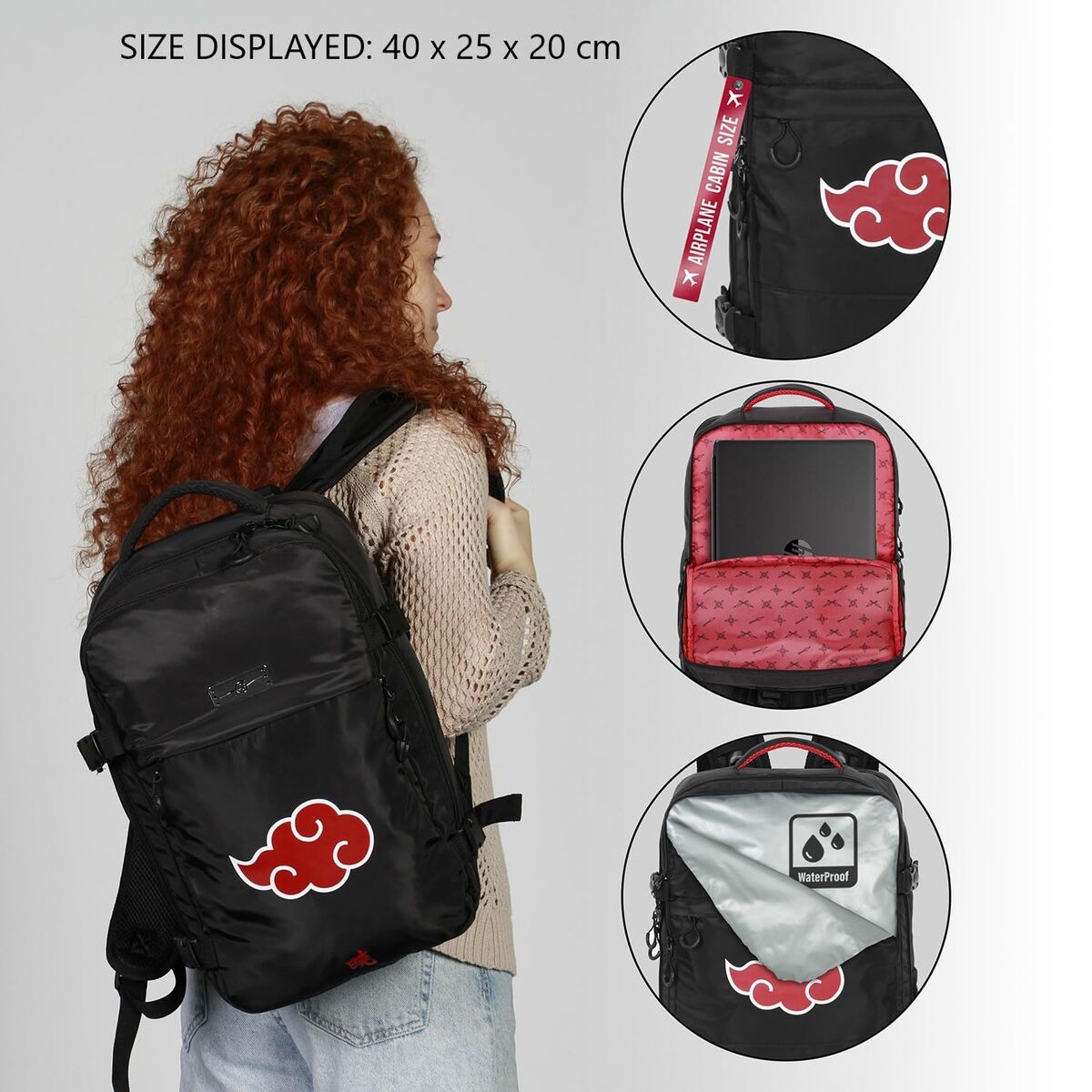 Multipurpose Backpack Naruto Cabin-15