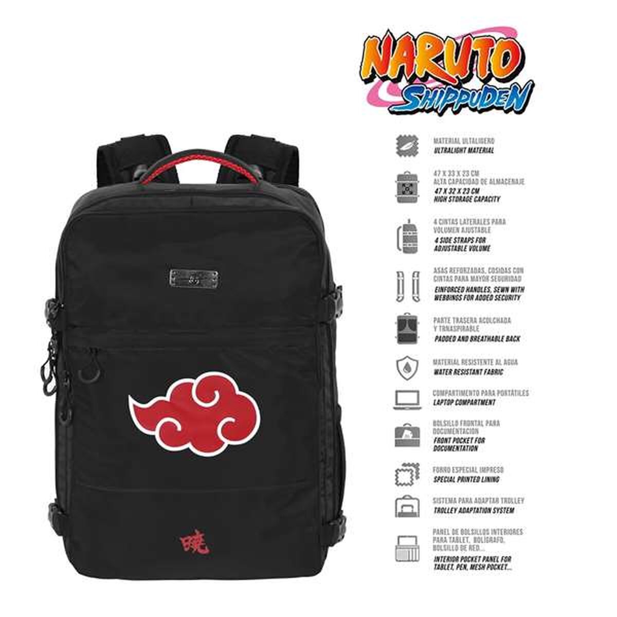 Multipurpose Backpack Naruto Cabin-9