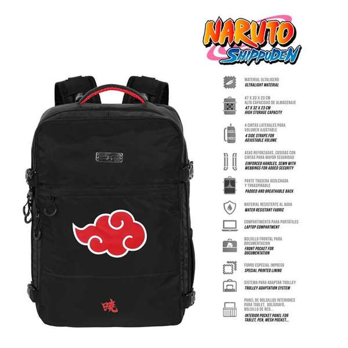 Multipurpose Backpack Naruto Cabin-4
