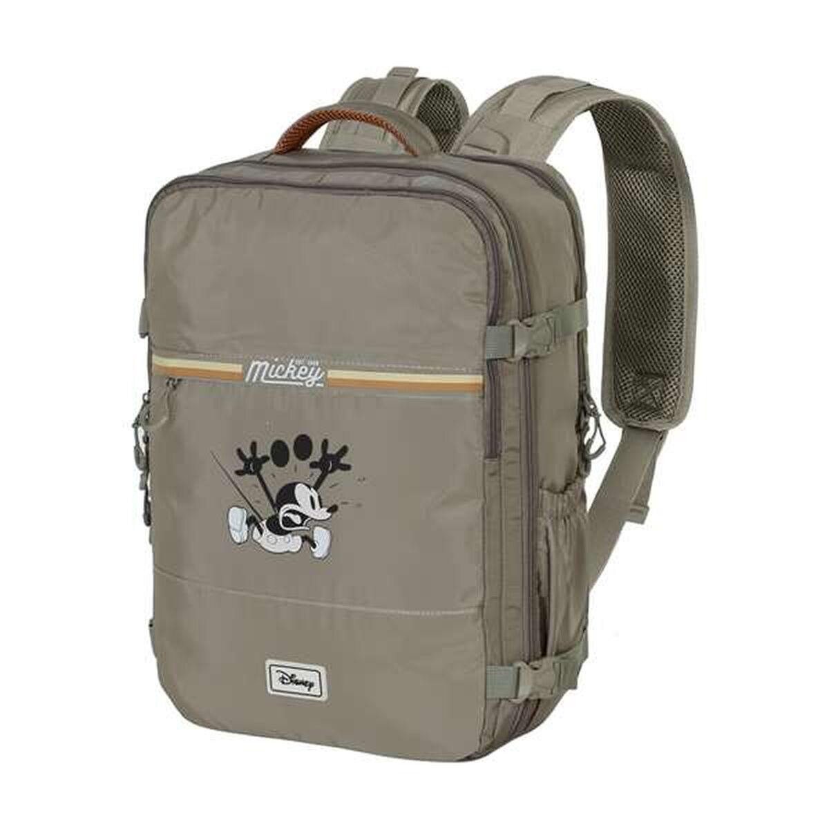 Multipurpose Backpack Mickey Mouse Khaki Cabin-0