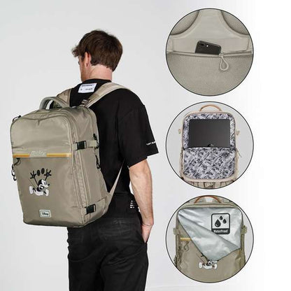 Multipurpose Backpack Mickey Mouse Khaki Cabin-7