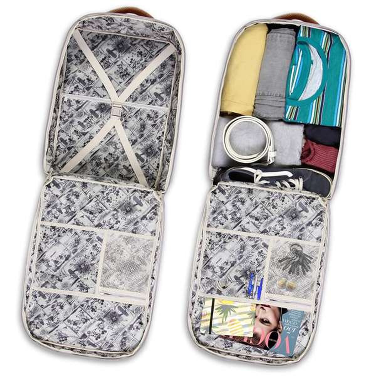 Multipurpose Backpack Mickey Mouse Khaki Cabin-6