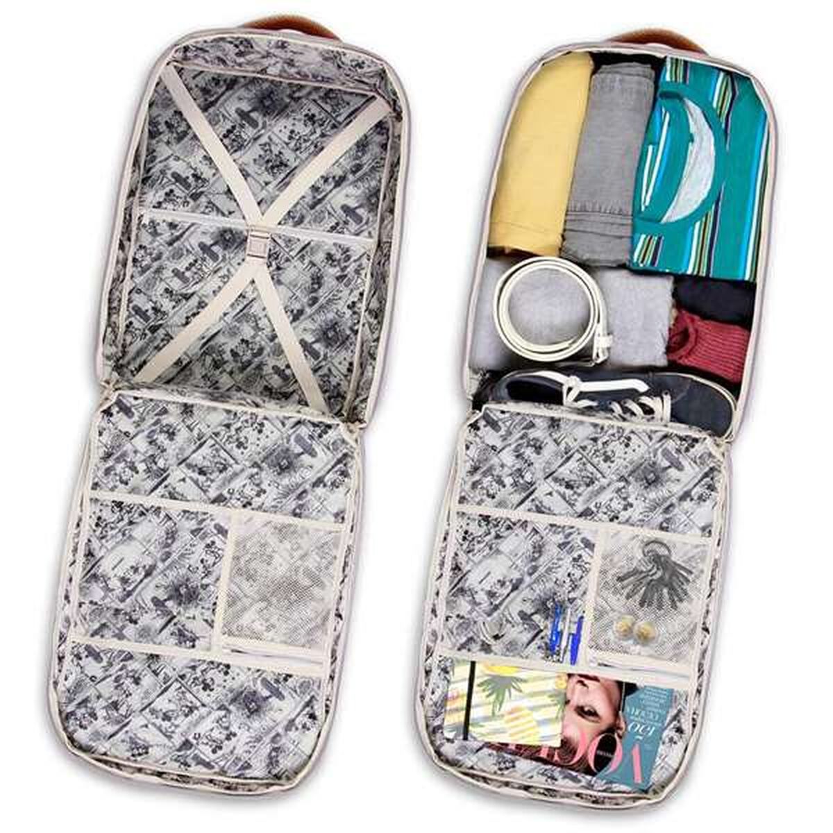 Multipurpose Backpack Mickey Mouse Khaki Cabin-1