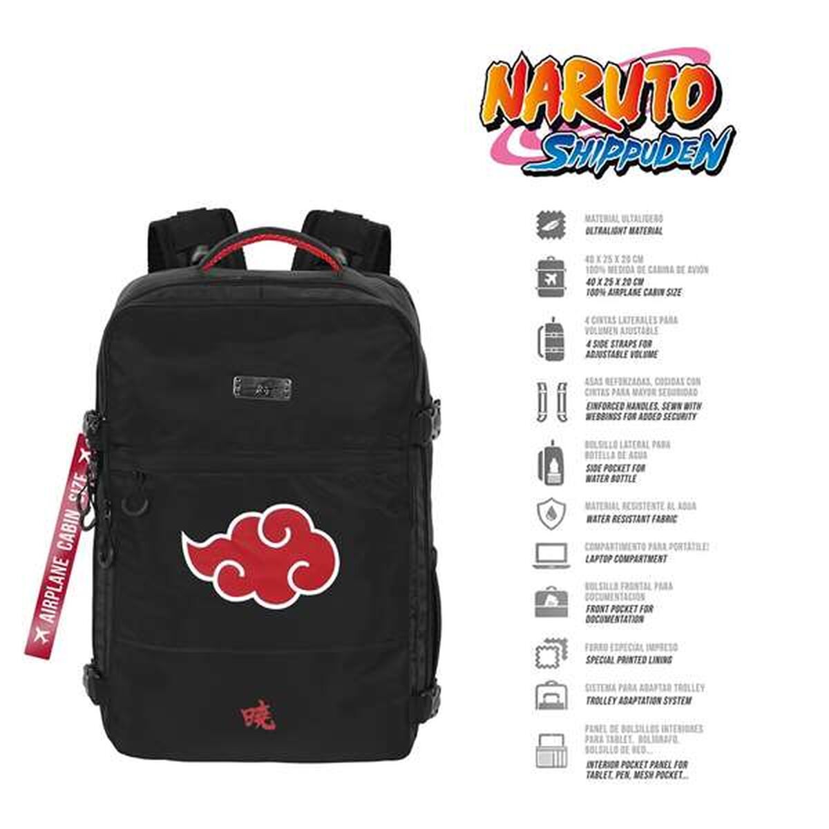 Multipurpose Backpack Naruto Cabin-1