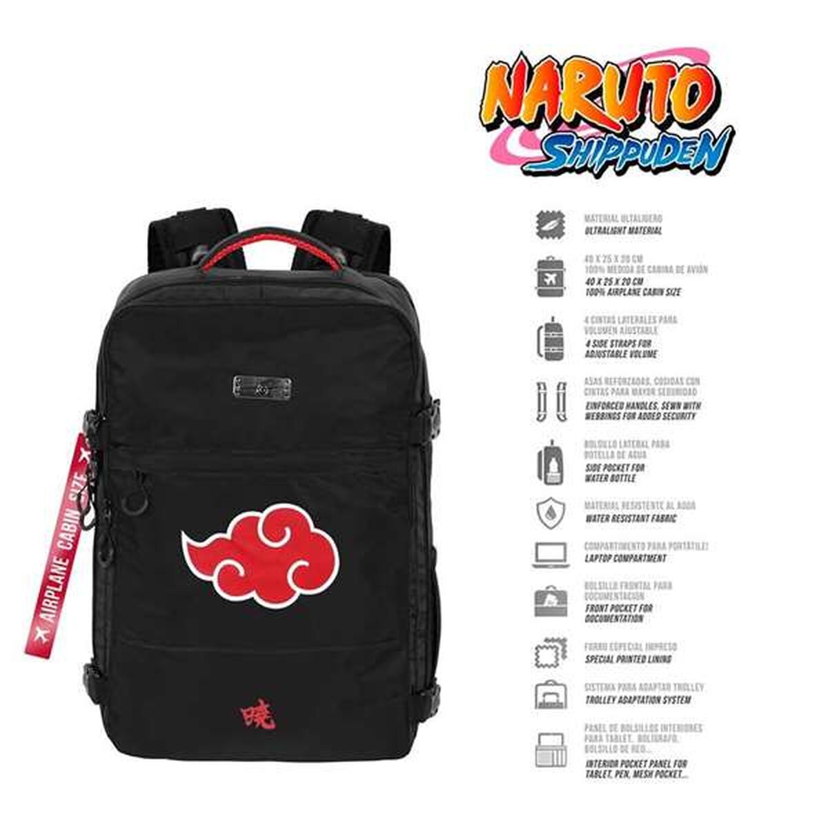 Multipurpose Backpack Naruto Cabin-14