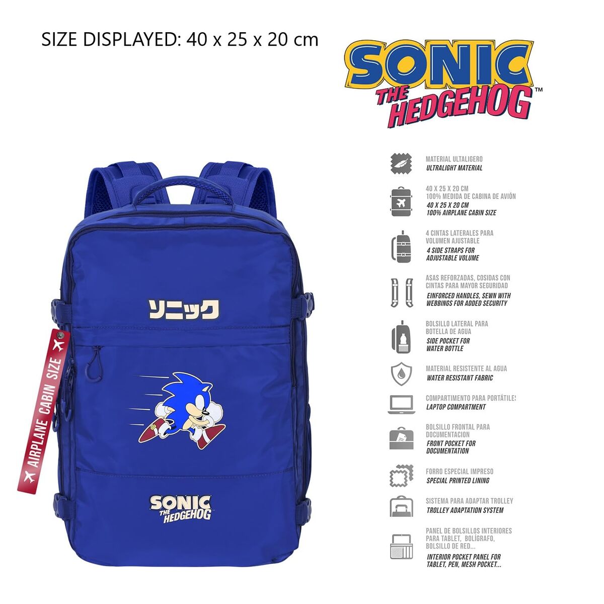 Multipurpose Backpack Sonic Cabin-8