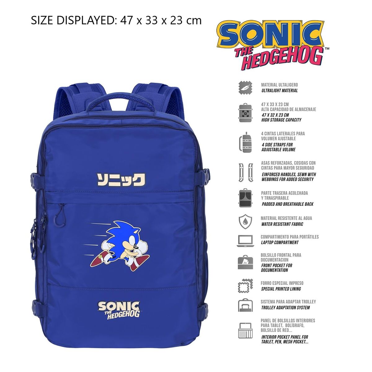 Multipurpose Backpack Sonic Cabin-5