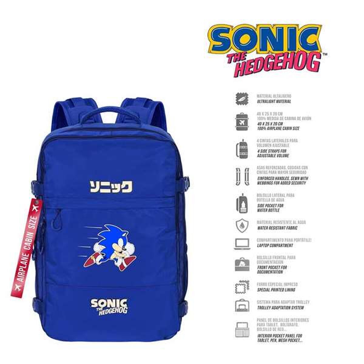 Multipurpose Backpack Sonic Cabin-13