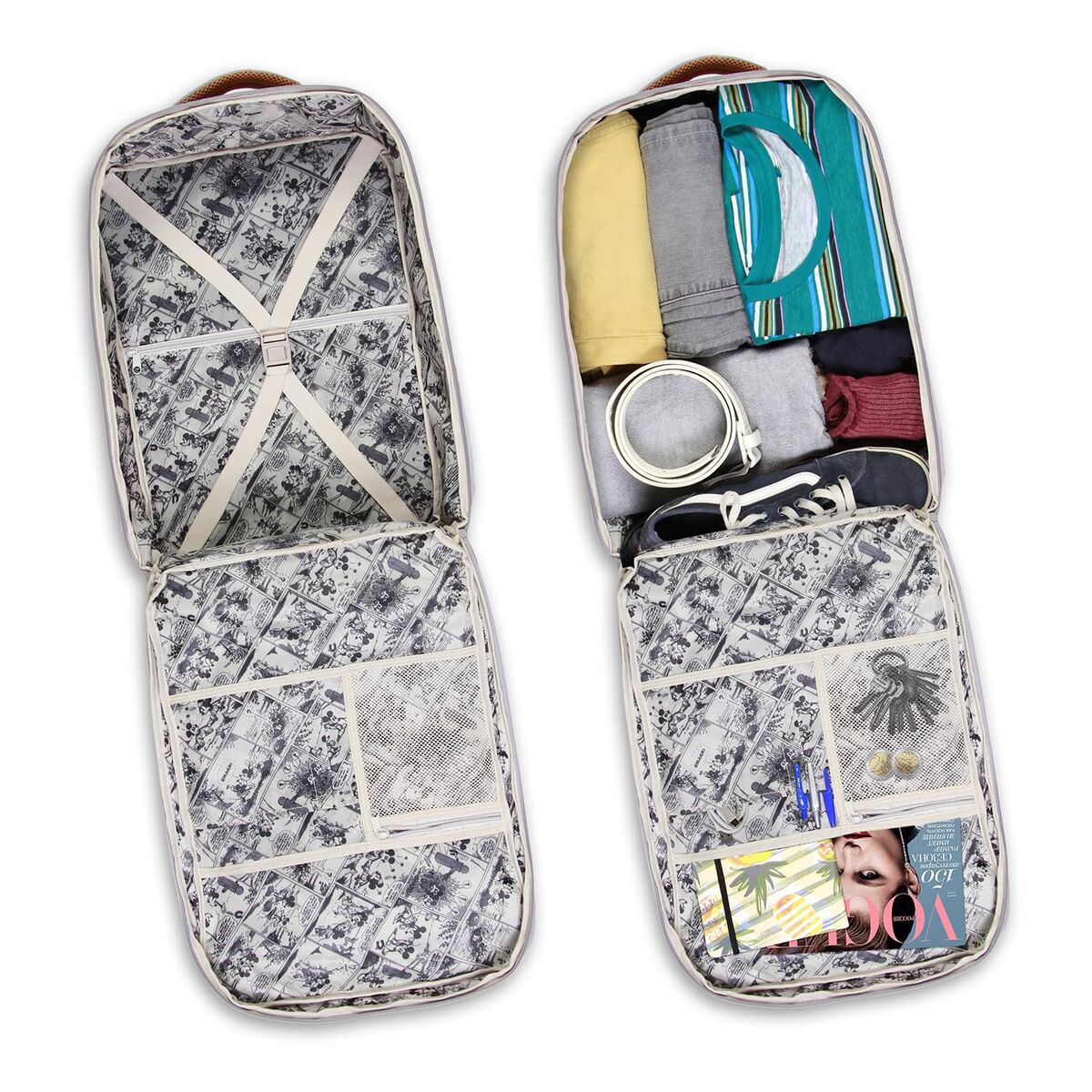 Multipurpose Backpack Mickey Mouse Khaki Cabin-1