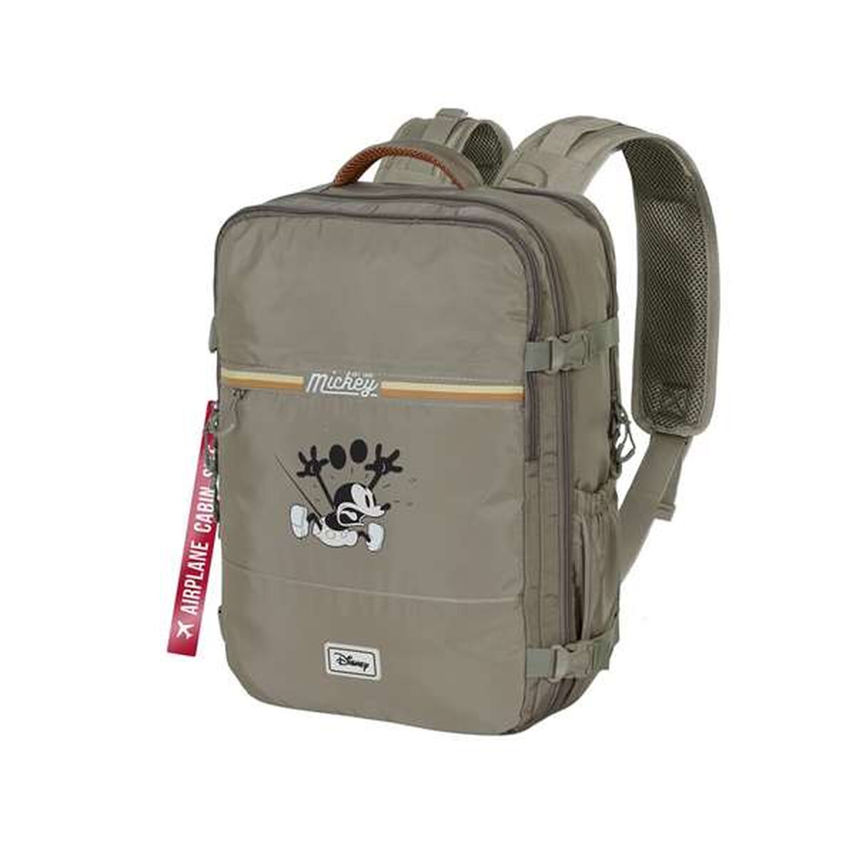 Multipurpose Backpack Mickey Mouse Khaki Cabin-0