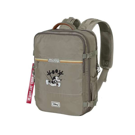 Multipurpose Backpack Mickey Mouse Khaki Cabin-0