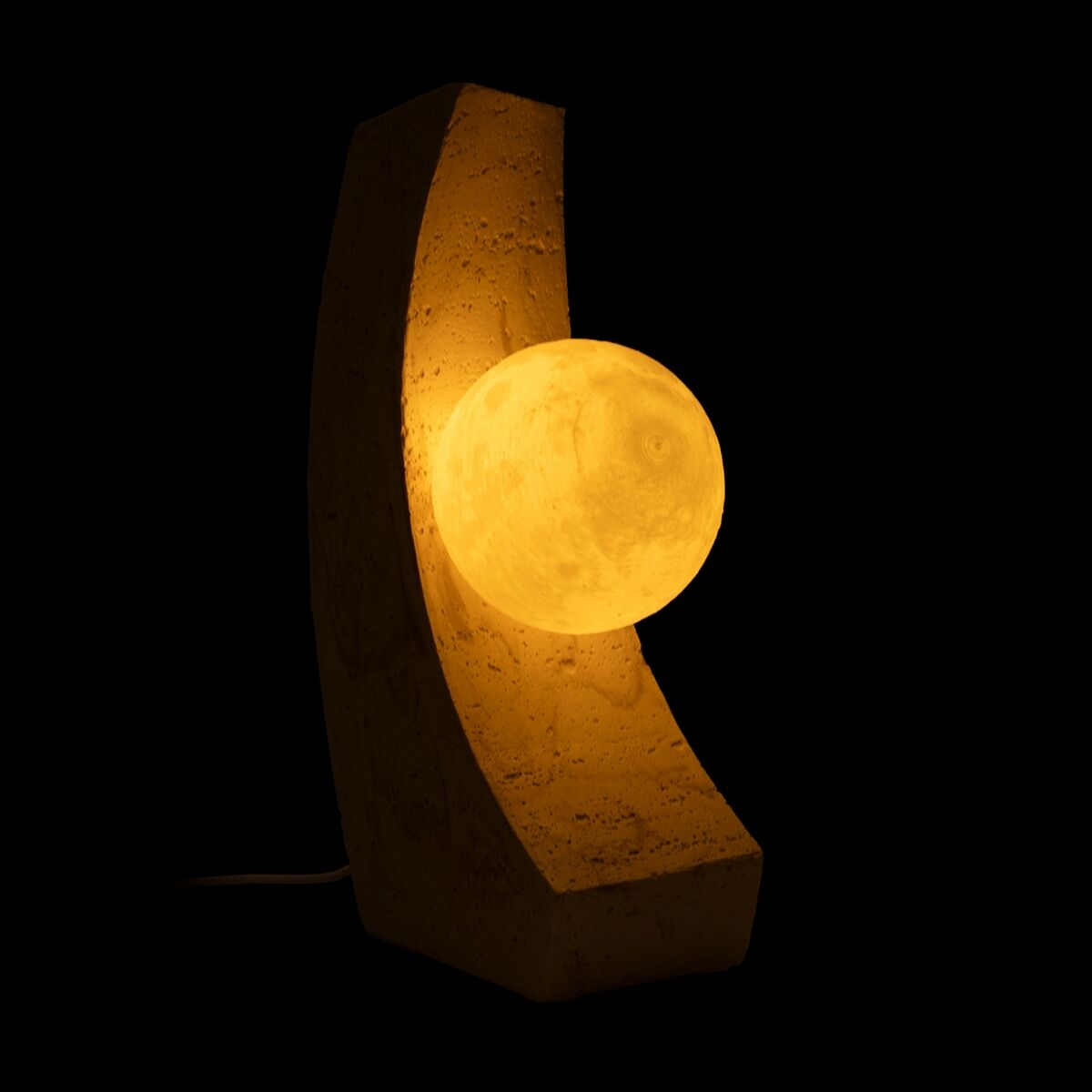 Desk lamp Cream Polyresin 220-240 V 16,5 x 11,5 x 30 cm-5