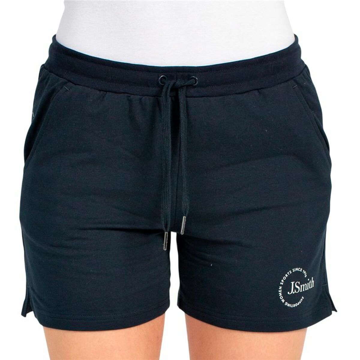 Sports Shorts for Women John Smith Ake Black-0