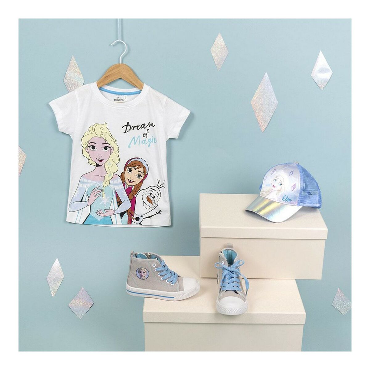 Kids Casual Boots Frozen Grey-6