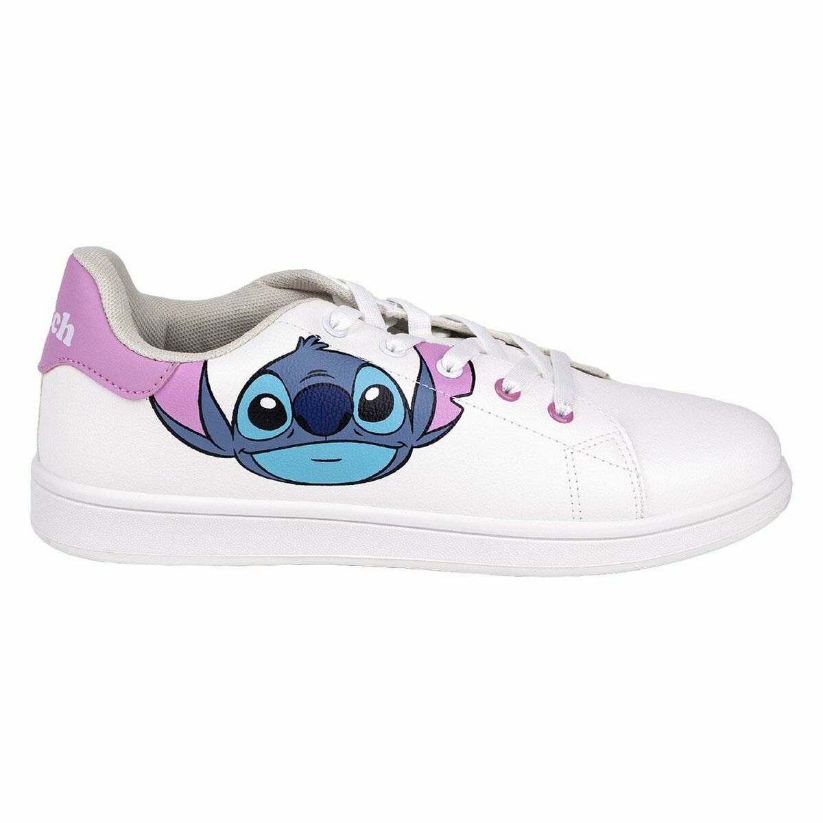 Sports Trainers for Women Stitch White-0