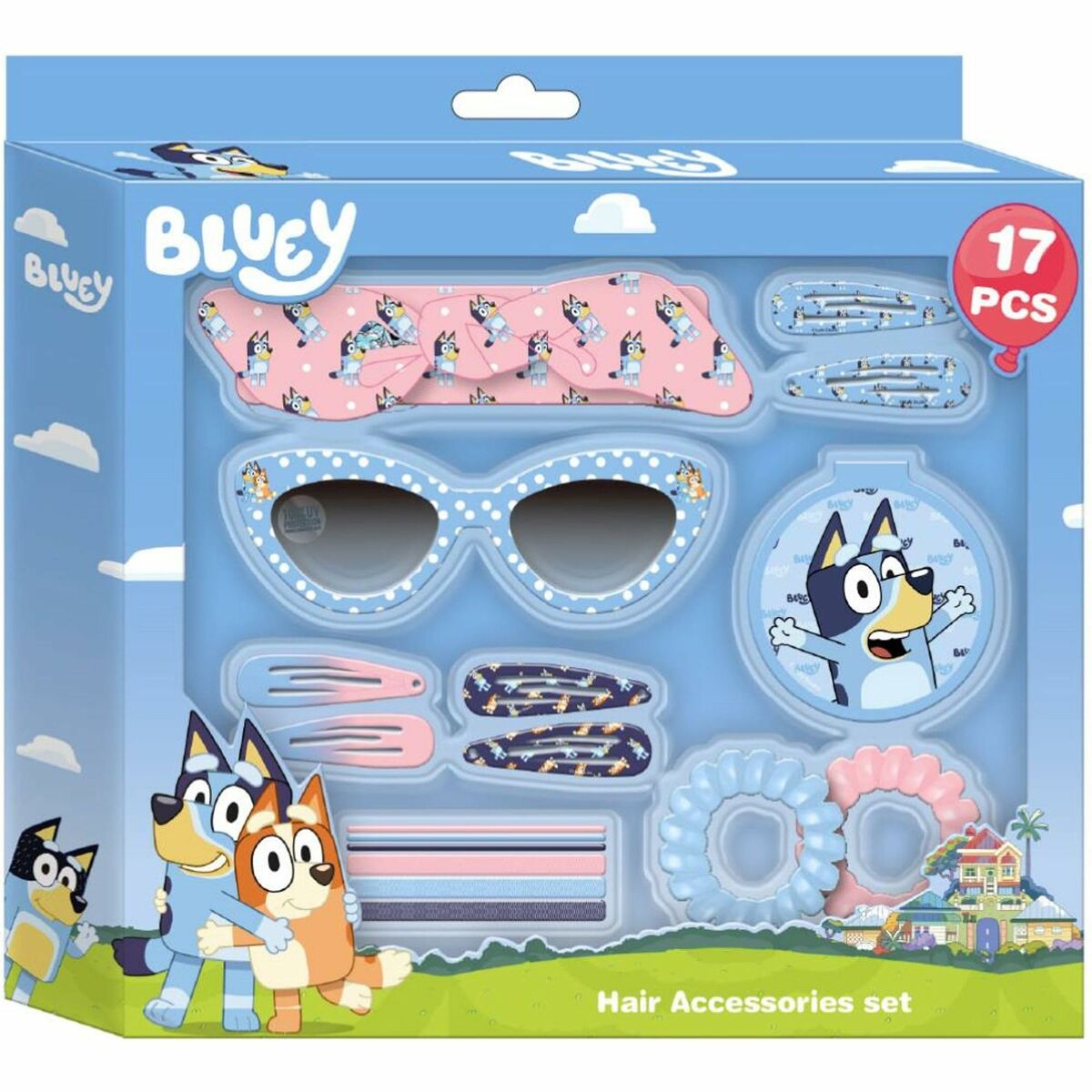 Hair accessories Bluey Multicolour 17 Pieces-2