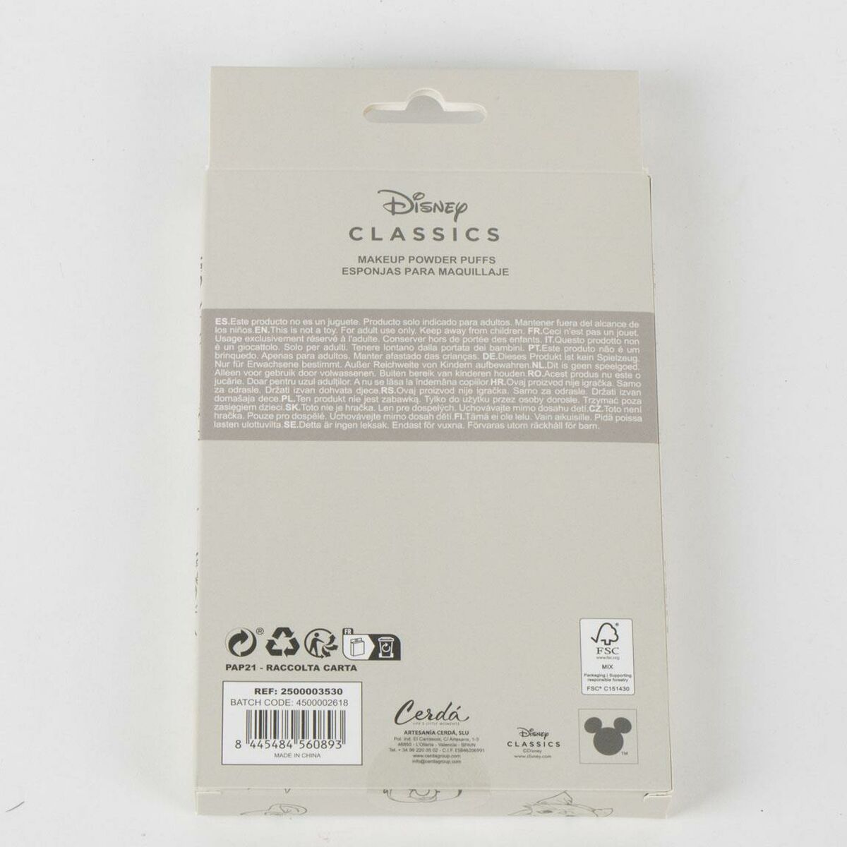 Make-up Sponge Disney 4 Units-1
