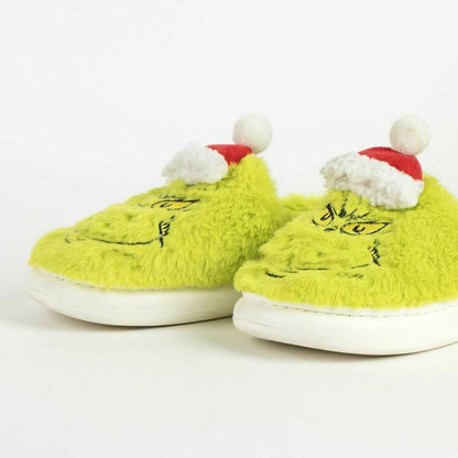 House Slippers The Grinch Green-14