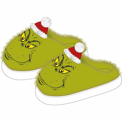 House Slippers The Grinch Green-24