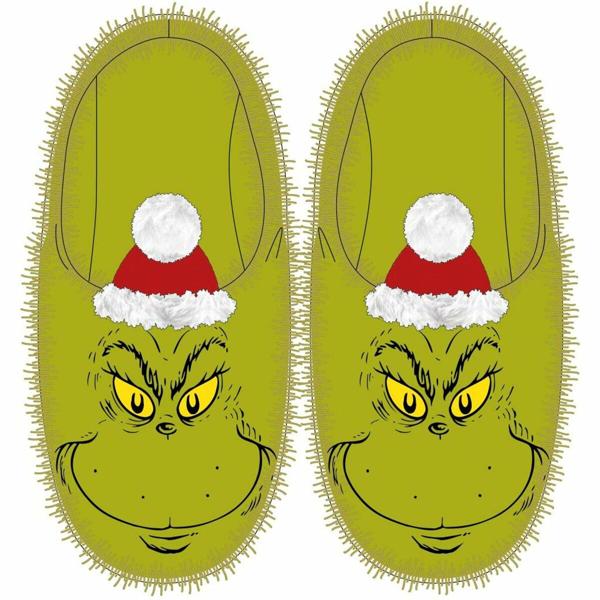 House Slippers The Grinch Green-23