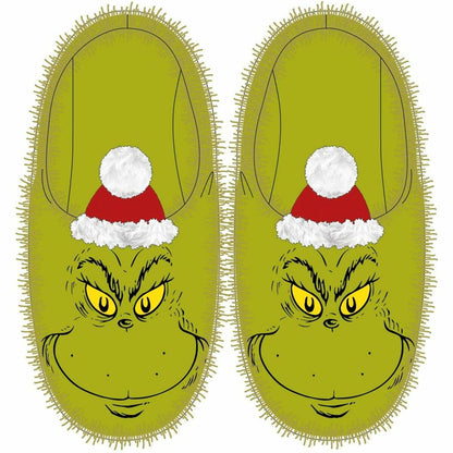 House Slippers The Grinch Green-23