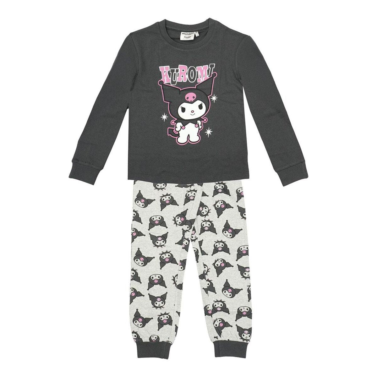 Children's Pyjama Kuromi Grey-0