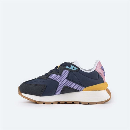Sports Shoes for Kids Munich Mini Soku 05 Navy Blue-5