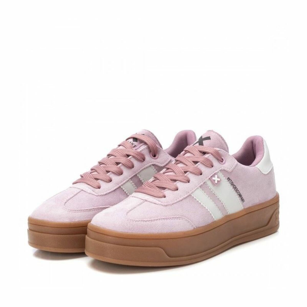 Sports Trainers for Women XTI XTI Antelina Nude Light Pink-5